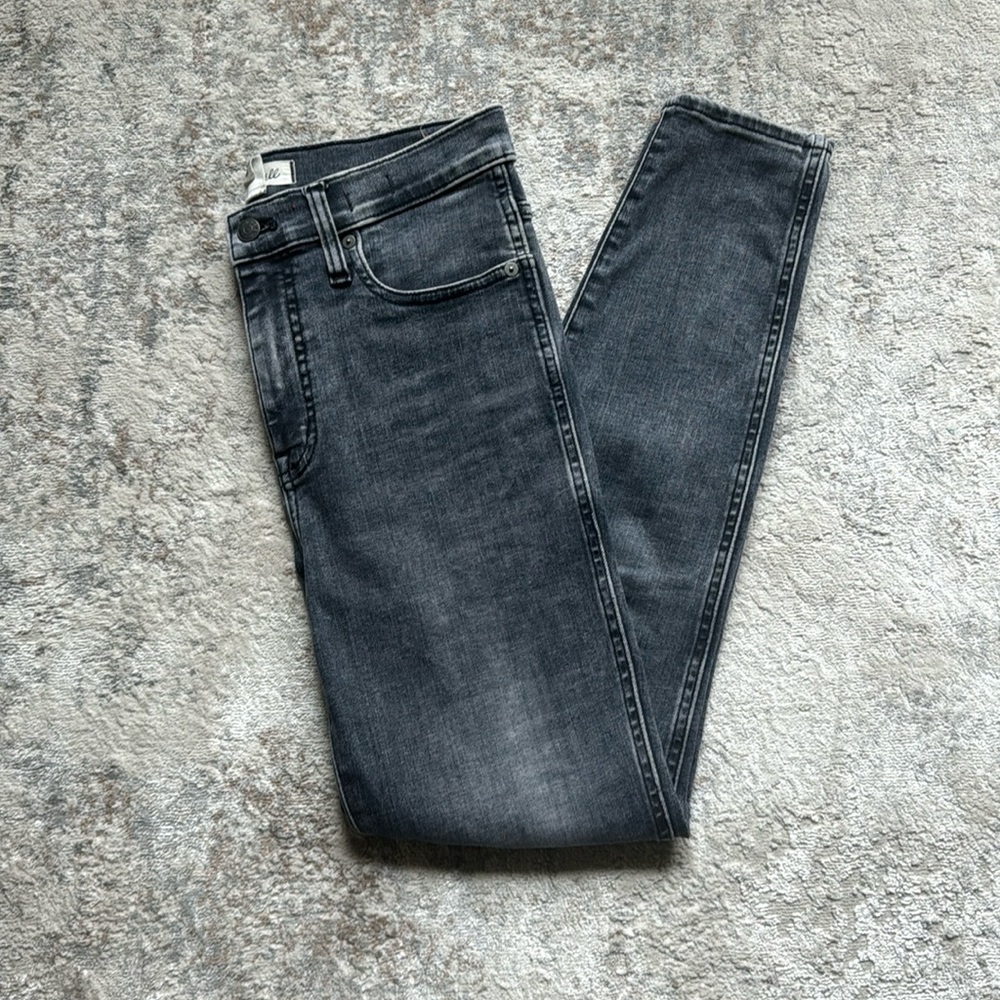 MADEWELL- High Rise Skinny Crop Jean, size 28
